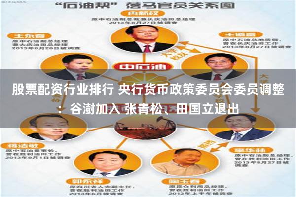 股票配资行业排行 央行货币政策委员会委员调整：谷澍加入 张青松、田国立退出