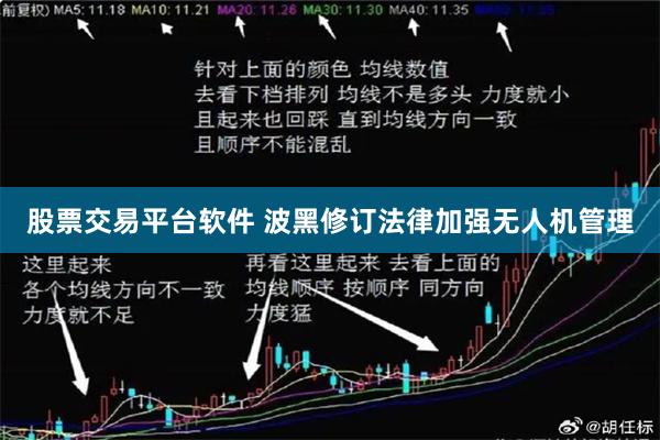 股票交易平台软件 波黑修订法律加强无人机管理