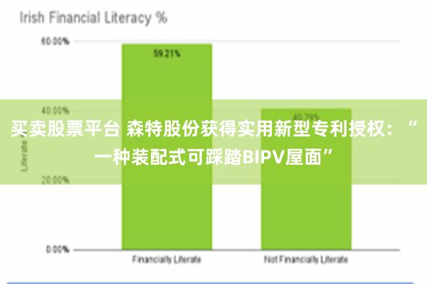 买卖股票平台 森特股份获得实用新型专利授权：“一种装配式可踩踏BIPV屋面”